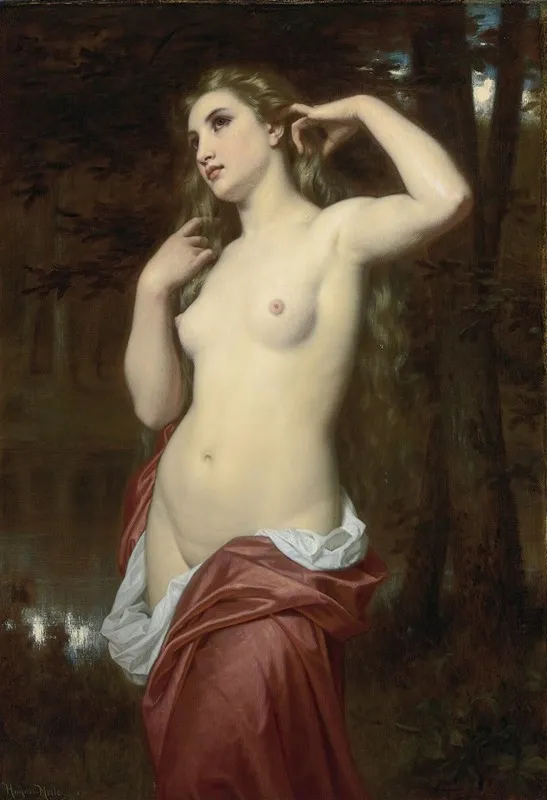 La bañista, de Hugues Merle